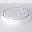 LED ceiling light Larios, 3-step dimmable Ø39 cm - white with wood accent