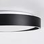 LED ceiling light Ricardo, 3-step dimmable Ø31 cm - black