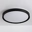Ceiling lamp Ricardo in black with integrated LED, 3-step dimmable