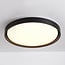 Ceiling lamp Ricardo in black with integrated LED, 3-step dimmable