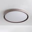Ceiling lamp Ricardo in taupe with integrated LED, 3-step dimmable, Ø41 cm