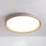 Ceiling lamp Ricardo in taupe with integrated LED, 3-step dimmable, Ø41 cm