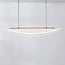 pendant light Flectra 3-step dimmable - black with grid pattern