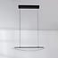 pendant light Flectra 3-step dimmable - black with grid pattern