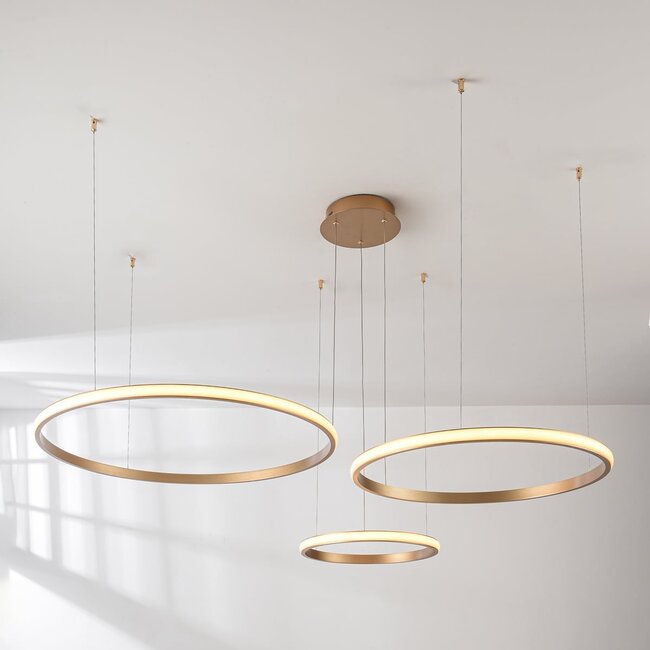 pendant light Seluna 3-step dimmable - three rings