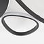 Designer ceiling light Mirana 3-step dimmable - black
