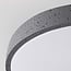 ceiling light Arvid Ø40 cm - dark grey with stone effect, 3-step dimmable