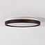 ceiling light Nerio Ø39.5 cm - walnut look, 3-step dimmable