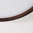 ceiling light Nerio Ø39.5 cm - walnut look, 3-step dimmable