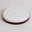 ceiling light Nerio Ø39.5 cm - walnut look, 3-step dimmable