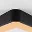 ceiling light Cercal Ø30 cm - black with gold-leaf effect, 3-step dimmable
