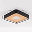 ceiling light Cercal Ø30 cm - black with gold-leaf effect, 3-step dimmable
