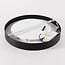 ceiling light Cercul Ø40 cm - black with grey stone and gold-leaf effects, 3-step dimmable
