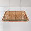 3-step dimmable pendant light Selara - woven shade in natural rope
