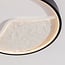 Ceiling lamp Ceres 3-step dimmable LED in black and beige