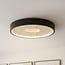 Ceiling lamp Phobos 3-step dimmable LED in black and beige