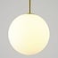 pendant light Signe - gold with opal glass and 3-step dimmable LED
