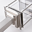 Stainless steel outdoor floor lamp Rocco - 45 cm