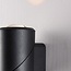 Outdoor wall lamp Savia LED adjustable in black