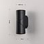 Outdoor wall lamp Soria LED up and down light in black