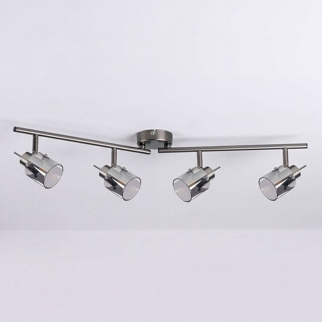 4-light modern spotlight Harlow - G9 lamp holder