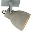 Modern ceiling lamp Brutus, concrete grey