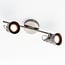 Michigan matt silver ceiling light