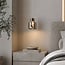 pendant light Fonky with smoked glass - smoked and chrome