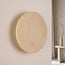 Wall lamp Plawi with integrated LED and travertine (natural stone)