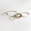 Designer ceiling light Zinara with Integrated LED, 3-step dimmable - sand beige