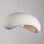 Zenji large pendant light - white stone effect