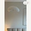 Zenji large pendant light - white stone effect