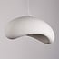 Zenji large pendant light - white stone effect