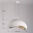 Zenji large pendant light - white stone effect