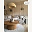 pendant light Urban Stone - sandy beige stone motif