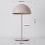 Rechargeable mushroom table lamp Vanta dimmable – beige
