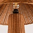 Boho floor lamp Vasari in hand-woven rattan