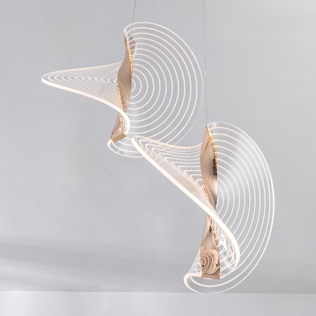 pendant light Luminex 3-step dimmable - gold