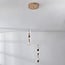 pendant light Luminex 3-step dimmable - gold