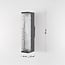 Outdoor wall lamp Simon with integrated LED in anthracite