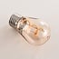 A45 Dimmable LED filament bulb amber 3W (2200K)