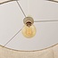 Pendant lamp Calero with linen shade in off-white