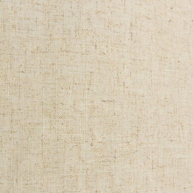 Linen pendant lamp Calero in off-white