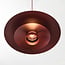 Pendant light Alvra - glossy burgundy red