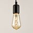 ST60 dimmable LED filament bulb amber 3W (2200K)