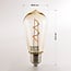 ST60 dimmable LED filament bulb amber 3W (2200K)