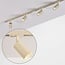 1-phase track system set of 1.5 metres with Jill spotlights, beige