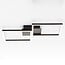 Designer ceiling lamp Luxton with integrated LEDs, dimmable