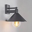 Retro wall lamp, anthracite