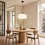 pendant light Kozma with white glass and multiple angles